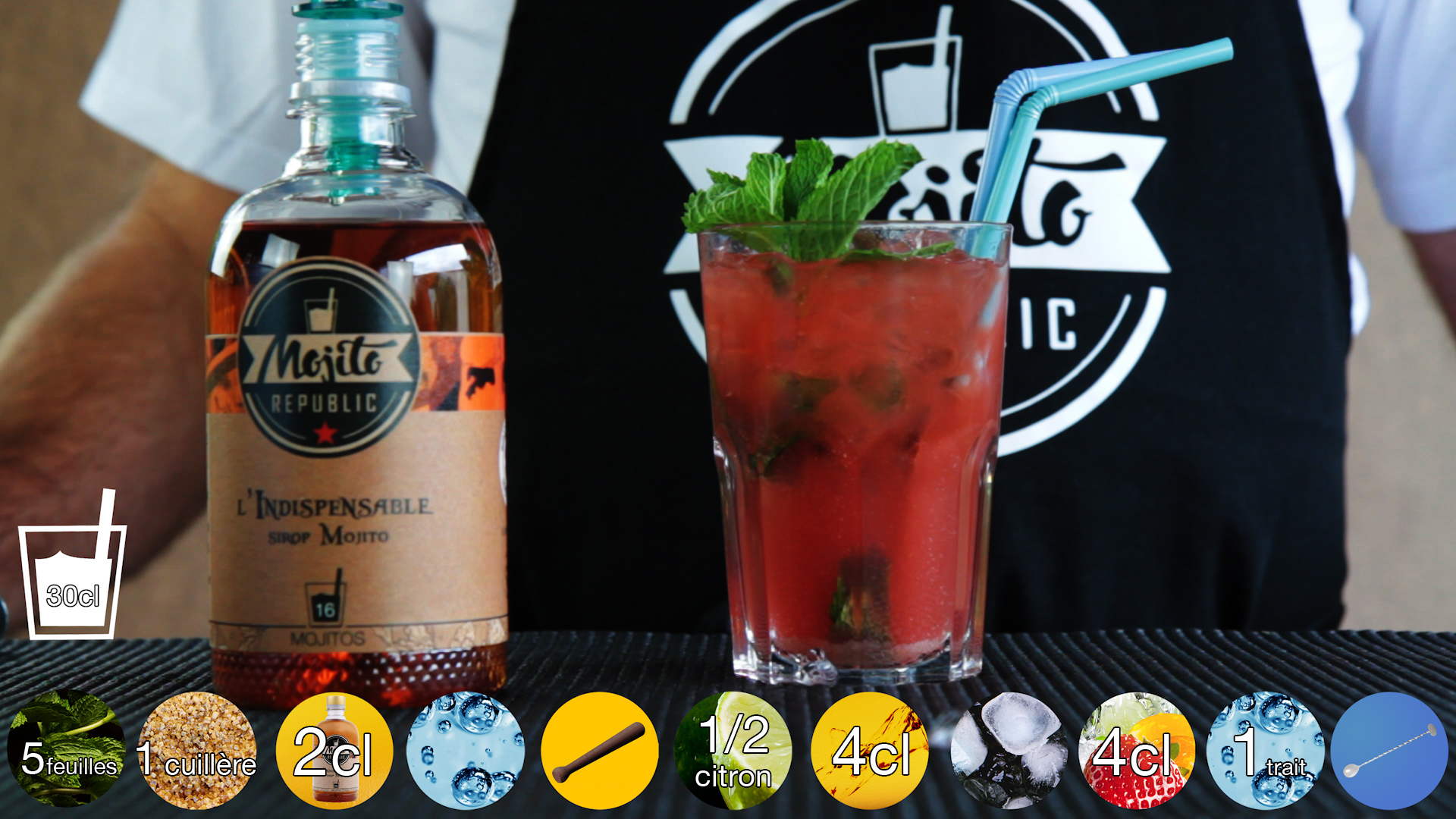 Recette Mojito Fraise