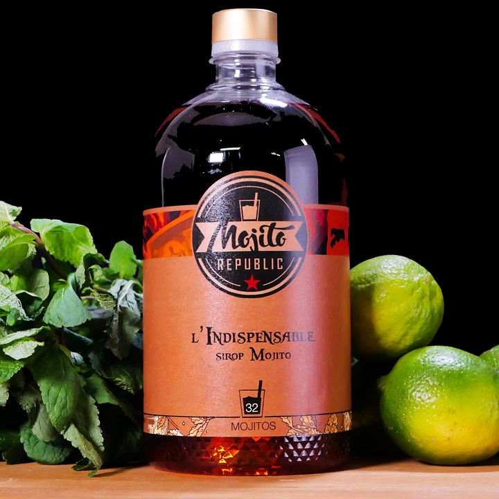 indispensable sirop mojito 1 litre